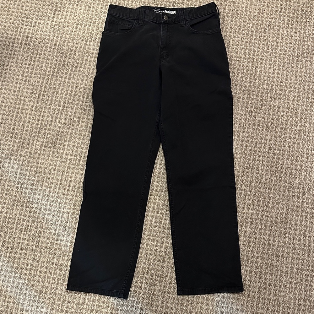 Carhartt Black Relaxed Fit Men's Jeans